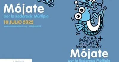 Banner de la Campaña MÓJATE POR LA ESCLEROSIS MÚLTIPLE 2022