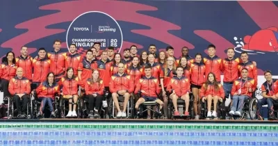 Equipo de natación paralímpica