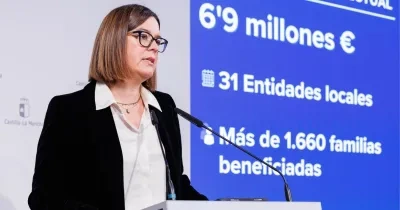 Consejera Portavoz, Esther Padilla durante su intervención