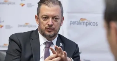 Andrew Parsons, presidente del Comité Paralímpico Internacional
