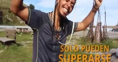 Un momento del documental ‘Un recorrido Hépico. El viaje de la Hemofilia’, donde aparece Fabio Blasco, el joven de 26 años con hemofilia que esta realizando este viaje