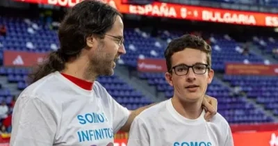 Dos de las personas voluntarias