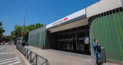 fachada extrerior de la estación de Puente Alcocer