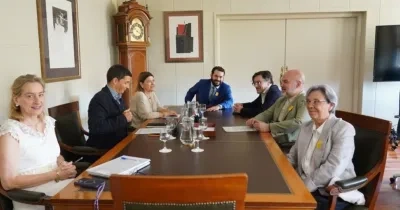Imagen de la reunión del Cermi con el secretario de Estado de la Seguridad Social y Pensiones, Borja Suárez
