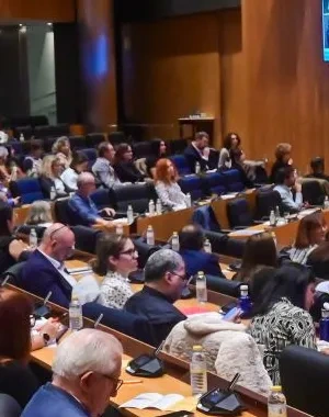 Asistentes al congreso de DCA en la Sala Ernest Lluch del Congreso