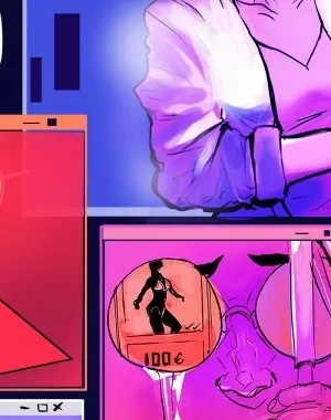 Detalle del cartel del manifiesto de Cemudis por el 25N