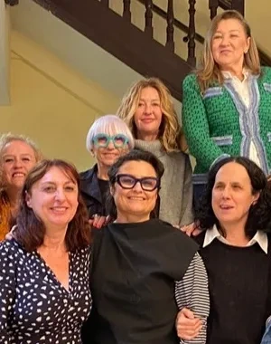 varias mujeres de la directiva de la FCM