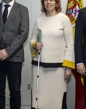 Acto de firma del acuerdo con varias personalidades de Fundación ONCE e IFEMA 