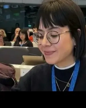 representante de la Fundación CERMI Mujeres durante el foro 