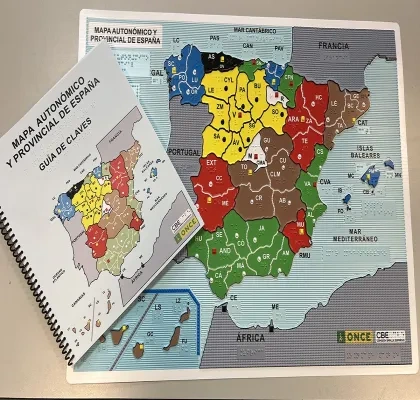  mapas políticos y físicos tienen nuevos colores y diseños para adaptarse a más percepciones visuales