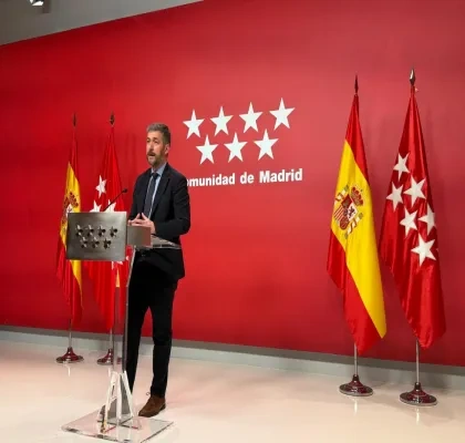 García Martín en rueda de prensa
