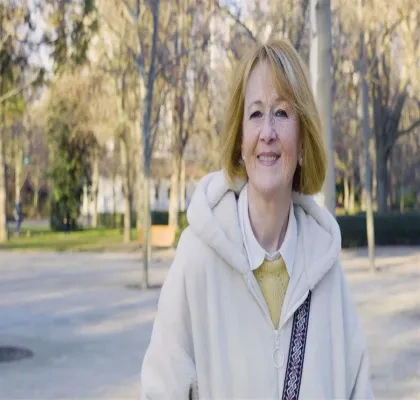 Rosa Dalmira, paciente con cáncer desde hace 18 años