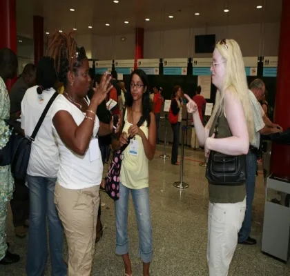 Foto del Congreso Mundial de Personas Sordas (Madrid, 2007)