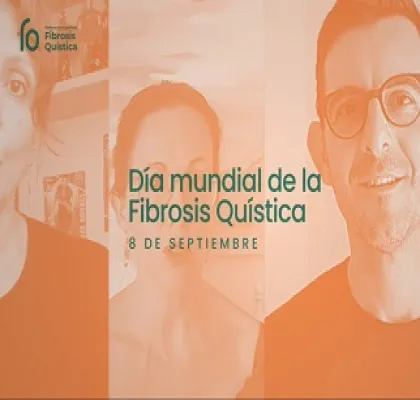 Banner del Día Mundial de la Fibrosis Quística de este año (Fuente: FEFQ)