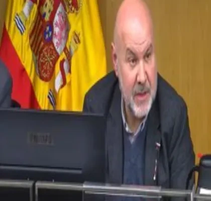 Luis Cayo durante una intervención pública