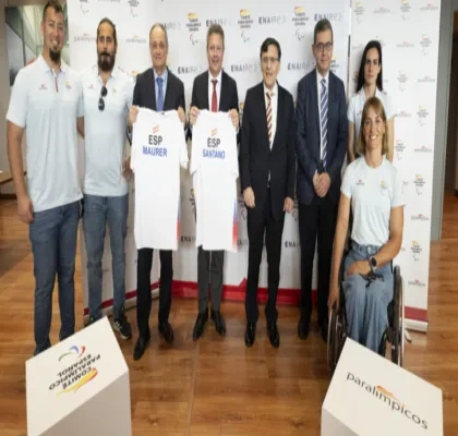 Acto de presentación con los representantes de las entidades, así como con los deportistas del CPE