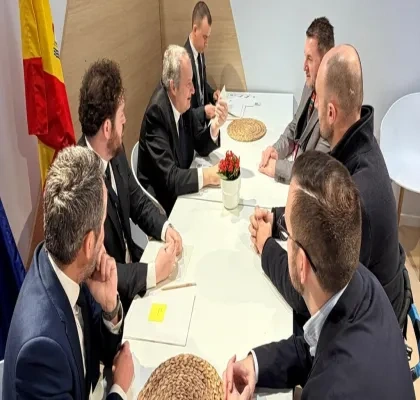 Reunión con el ministro de los jefes de Impulsa Igualdad