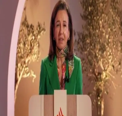Ana Botín en comparecencia de accionistas