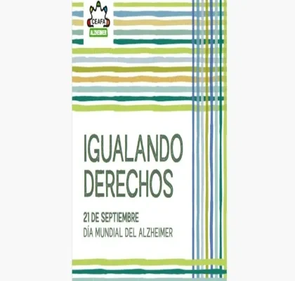 Campaña 'Igualando Derechos' para el Día Mundial del Alzheimer, que se celebra el próximo 21 de septiembre