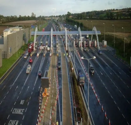 Peaje en una autopista