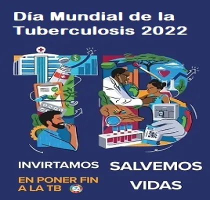 Banner Oficial del Día Mundial de la Tuberculosis 2022