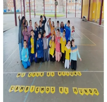 Ejemplo de una Escuela Visual con niños 