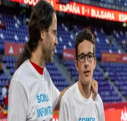 Dos de las personas voluntarias