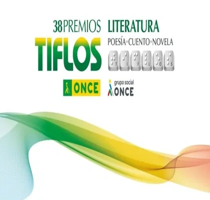 Cartel de los premios tiflos de literatura de la ONCE