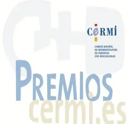 cartel de los Premios Cermi.es 2025 con el logo del CERMI Estatal