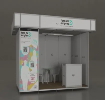 Estand de una edición anterior de la feria