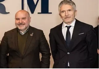Fernando Grande- Marlaska y Luis Cayo Pérez Bueno