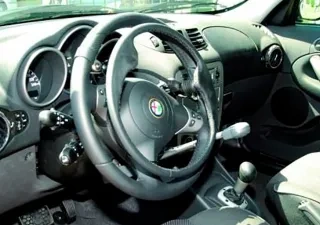 Interior de un coche adaptado