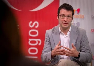 Ricardo Ibarra, durante la entrevista