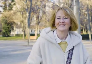 Rosa Dalmira, paciente con cáncer desde hace 18 años