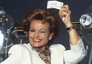 Carmen Sevilla en uno de los momentos del Telecupón (Fuente: ONCE)