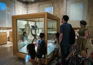 Visitantes del Museo de la Alhambra (Fuente: Patronato de la Alhambra y Generalife)