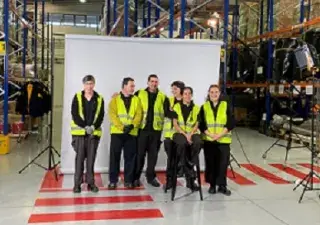 Trabajadores del Centro Especial de Empleo Aprocor-Prosegur