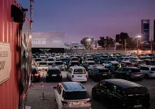 Vista del espacio Autocine Madrid Fever (Fuente: Grupo Autocines)