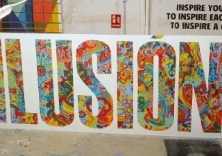 Cartel de la ILUSIÓN del Bienal de Fundación ONCE