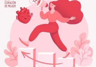 Banner oficial de la cabecera de la Web de Corazón de Mujer, con su logotipo