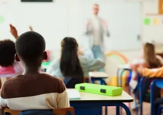 Clase con niños