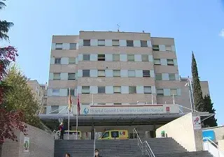 Fachada principal del Hospital Gregorio Marañón (Fuente: EUROPA PRESS)