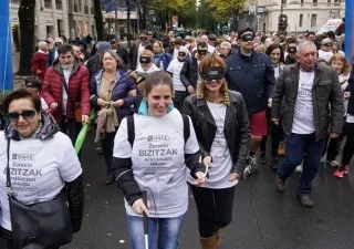 Carerra de Cascabeles que organizó el pasado año ONCE Euskadi