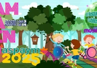 Cartel del campamento