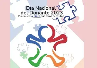 Detalle del banner del Día Nacional del Donante 2023 (Fuente: FEFQ)