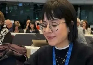 representante de la Fundación CERMI Mujeres durante el foro 