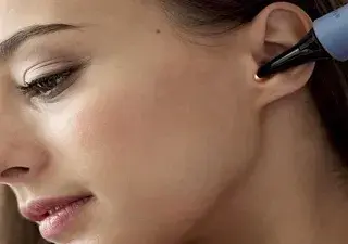 Una persona realizándose una revisión de oído (Fuente: Doctoralia)