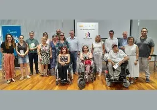 Momento de la presentación del Plan de Accesibilidad integral según el Ayuntamiento de Alcantarilla