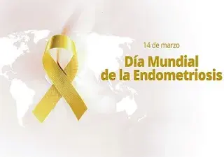 Banner del Día Mundial de la Endometriosis, 14 de marzo (Fuente: Ministerio de Salud Pública de Uruguay)