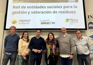 Plena Inclusión Madrid, Fundación Repsol y Apascovi firman un acuerdo de colaboración